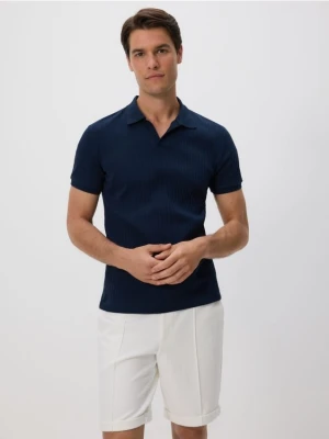 Reserved - Szorty regular fit - złamana biel