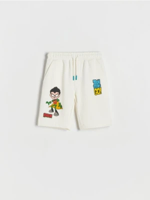 Reserved - Szorty Teen Titans Go! - złamana biel
