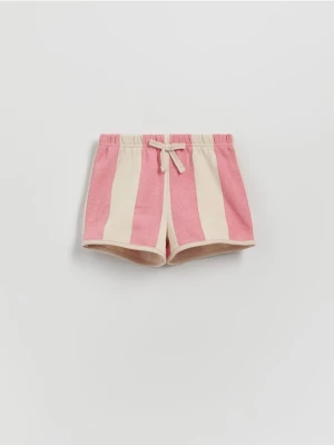 Reserved - Szorty w paski - wielobarwny