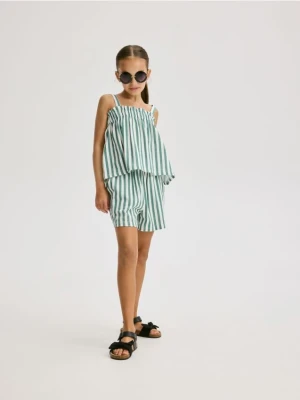 Reserved - Szorty w paski - wielobarwny