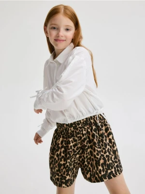 Reserved - Szorty w zwierzęcy wzór - wielobarwny