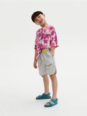 Reserved - Szorty z kieszeniami - jasnoszary