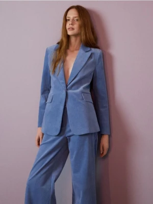 Zdjęcie produktu Reserved - Sztruksowa marynarka - jasnoniebieski