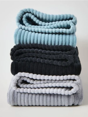 Reserved - Sztruksowe spodnie flare - jasnoszary