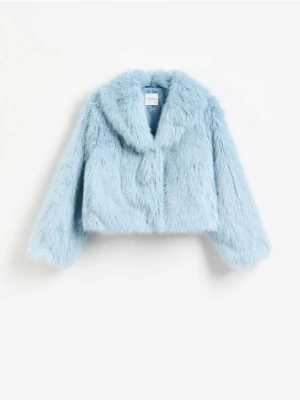 Reserved - Sztuczne futerko - jasnoniebieski