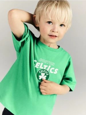 Reserved - T-shirt Boston Celtics NBA - zielony