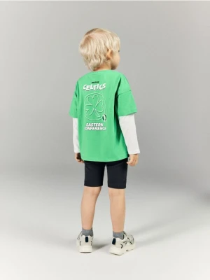 Reserved - T-shirt Boston Celtics NBA - zielony