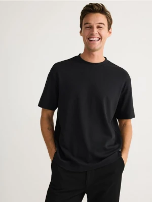 Reserved - T-shirt boxy - czarny
