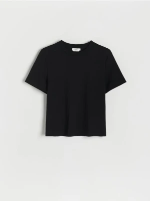 Reserved - T-shirt boxy - czarny