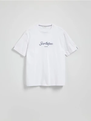 Zdjęcie produktu Reserved - T-shirt comfort fit - biały