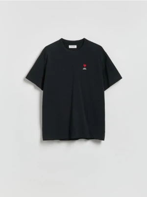 Zdjęcie produktu Reserved - T-shirt comfort fit - czarny