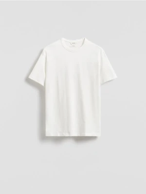 Reserved - T-shirt comfort fit - złamana biel