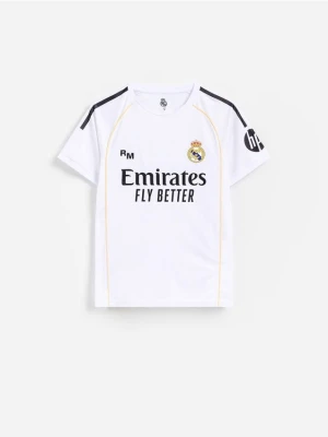 Reserved - T-shirt Real Madrid - biały