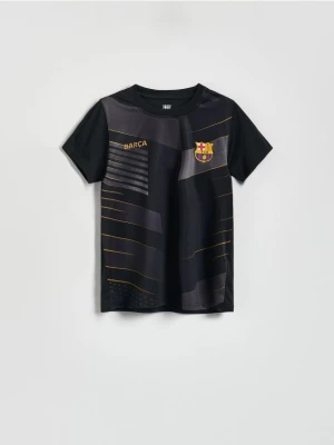 Reserved - T-shirt FC Barcelona - czarny