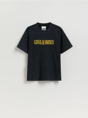 Zdjęcie produktu Reserved - T-shirt Guns N' Roses - czarny
