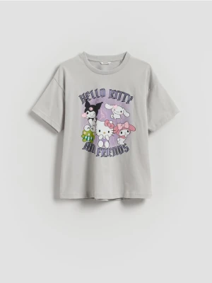 Reserved - T-shirt Hello Kitty and Friends - jasnoszary