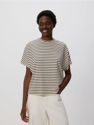 Reserved - T-shirt kimono z dodatkiem modalu - wielobarwny