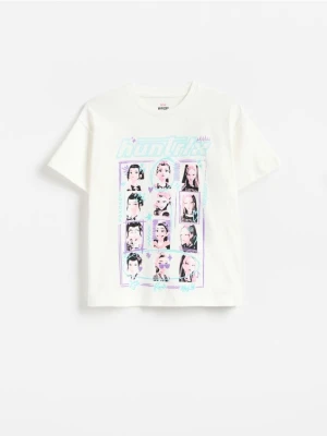 Reserved - T-shirt Kpop Demon Hunters™ - złamana biel