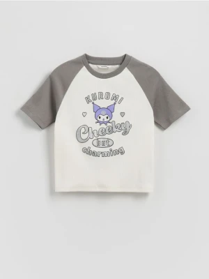 Reserved - T-shirt Kuromi - wielobarwny