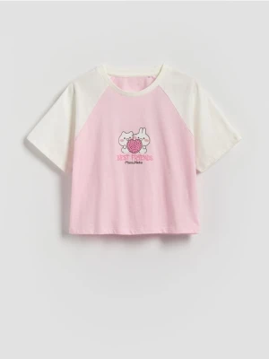 Reserved - T-shirt Mimi & Neko - wielobarwny