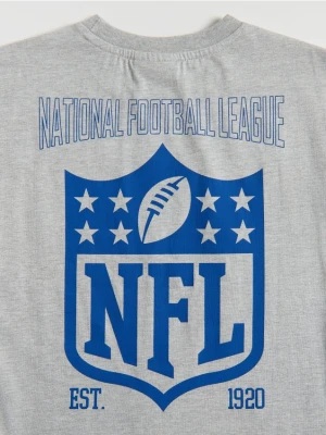 Reserved - T-shirt NFL - jasnoszary