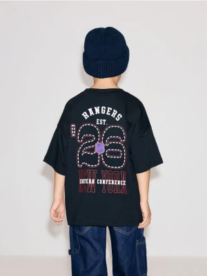 Reserved - T-shirt NHL Rangers - czarny