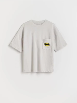 Reserved - T-shirt oversize Batman - jasnoszary