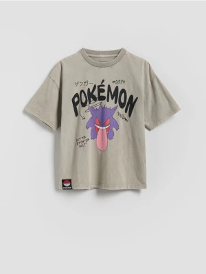 Reserved - T-shirt Pokémon - jasnoszary