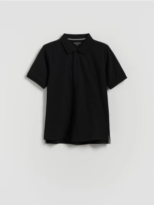 Reserved - T-shirt polo - czarny