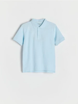 Reserved - T-shirt polo - jasnoniebieski