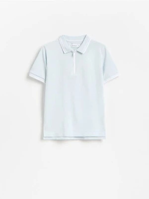 Reserved - T-shirt polo - jasnoniebieski