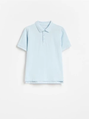 Reserved - T-shirt polo - jasnoniebieski