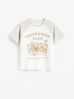 Reserved - T-shirt Pusheen - wielobarwny