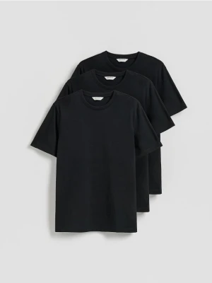 Zdjęcie produktu Reserved - T-shirt regular 3 pack - czarny