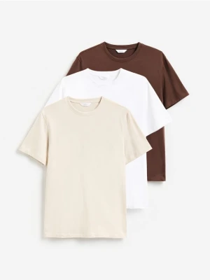Reserved - T-shirt regular 3 pack - wielobarwny