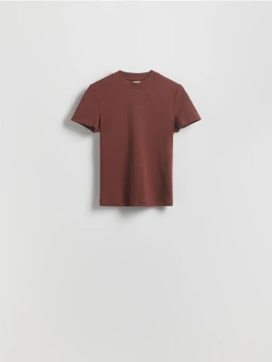 Reserved - T-shirt regular - brązowy