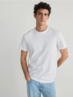 Reserved - T-shirt regular fit - biały