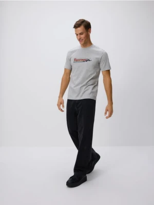 Reserved - T-shirt regular fit SUPERMAN™ - jasnoszary