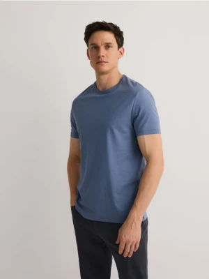 Zdjęcie produktu Reserved - T-shirt regular fit z modalem - granatowy