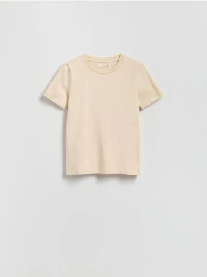 Reserved - T-shirt regular - złamana biel