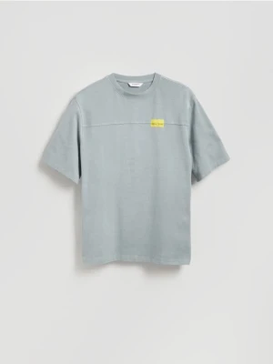 Reserved - T-shirt relaxed fit - szary