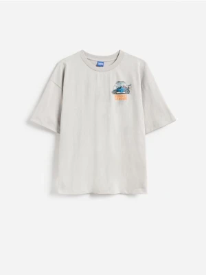 Reserved - T-shirt Rocket League - jasnoszary