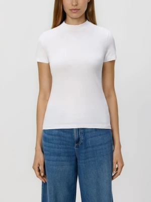 Reserved - T-shirt slim fit - biały