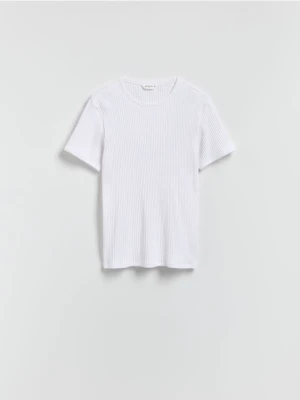 Zdjęcie produktu Reserved - T-shirt slim fit - biały