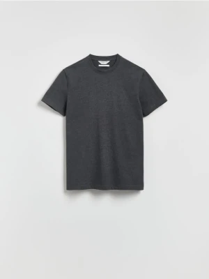 Reserved - T-shirt slim fit - ciemnoszary