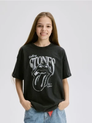Reserved - T-shirt The Rolling Stones - ciemnoszary