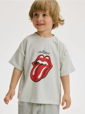 Reserved - T-shirt The Rolling Stones - jasnoszary