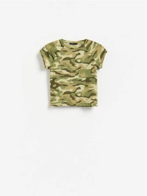 Reserved - T-shirt z bawełną - wielobarwny