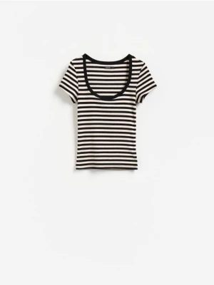 Reserved - T-shirt z bawełną - wielobarwny