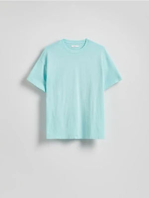 Reserved - T-shirt z efektem sprania - jasnoniebieski